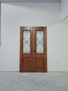 Porta Sistema De Abertura Dupla Grades De Ferro Ecoville