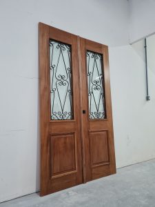 Porta Sistema De Abertura Dupla Grades De Ferro Ecoville