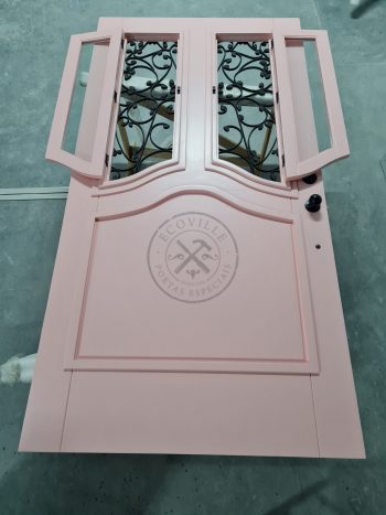 Porta exclusiva com grade e vidro - Imagem 4