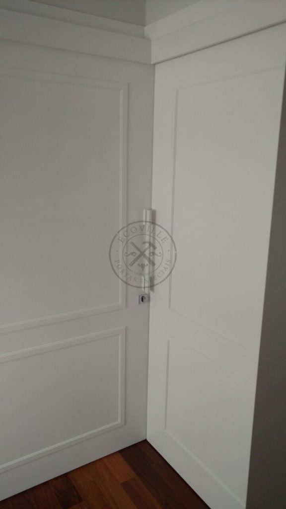 Porta de correr com sistema de trilho embutido, modelo EXCLUSIVO - Imagem 12