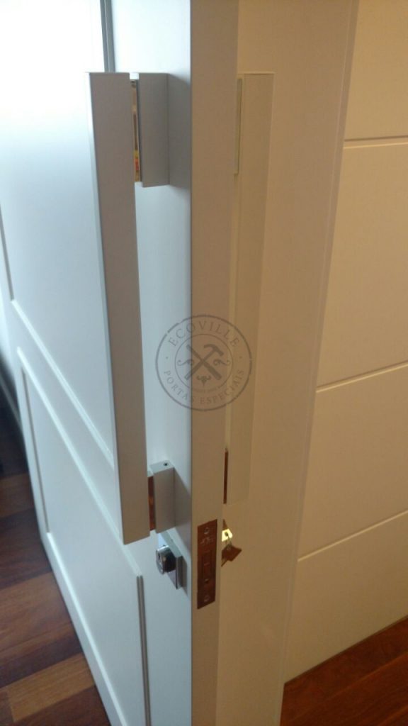 Porta de correr com sistema de trilho embutido, modelo EXCLUSIVO - Imagem 13