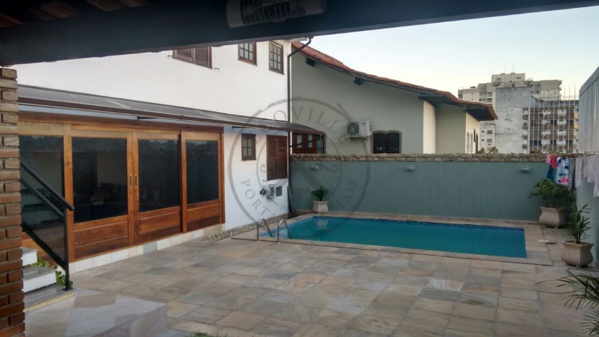 Porta de correr com sistema embutido, vidro panorâmico 10 mm temperado - Imagem 3