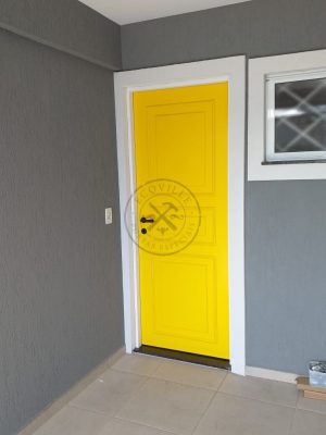 Porta kit pronto especial com pintura laca P.U amarelo acetinado - Imagem 2