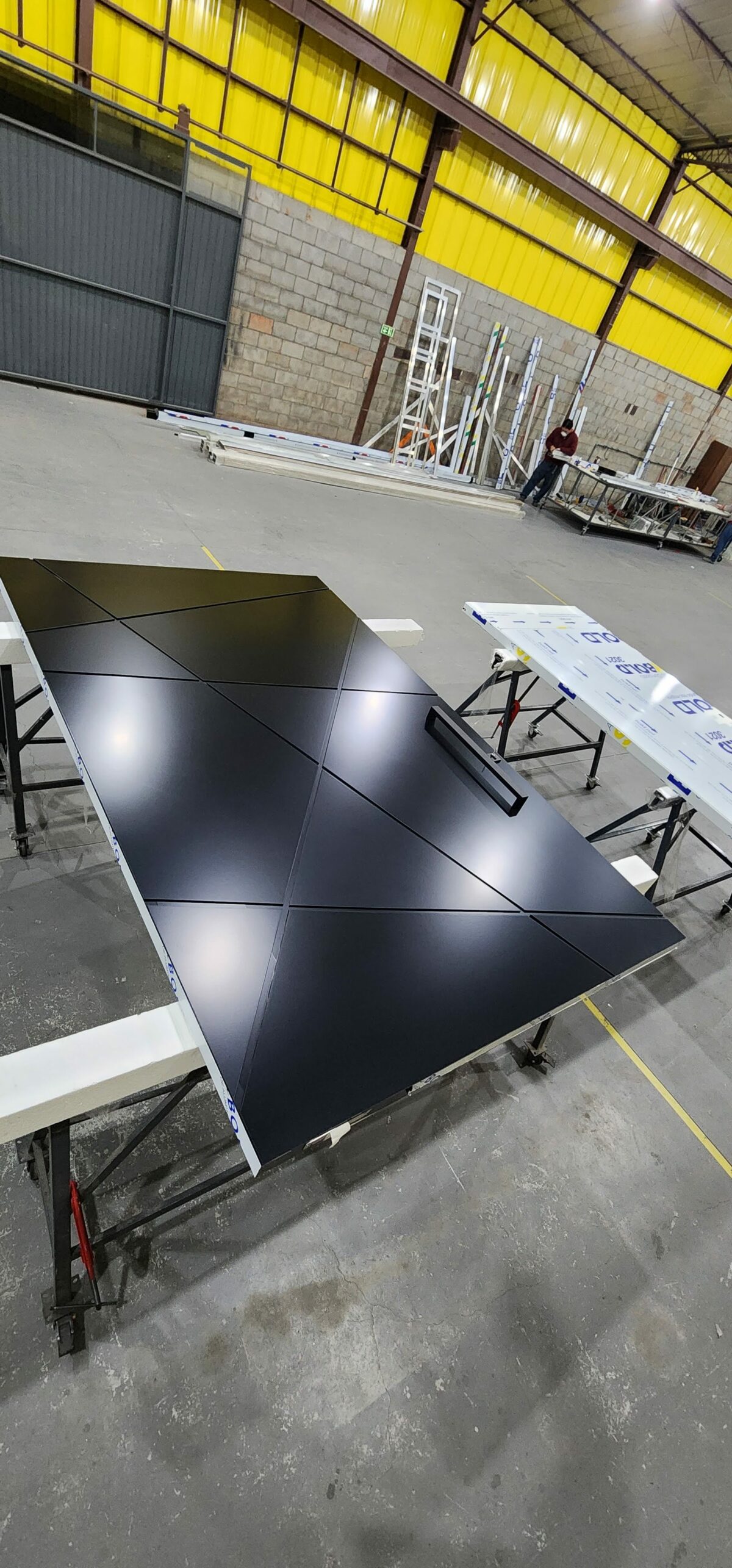 20220927_191937 Porta em ACM modelo BBB preto fosco - Imagem 1