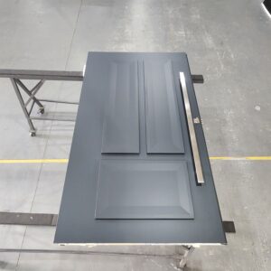 Porta em ACM 3D Pro 7016 Anthracite Grey - Imagem 2
