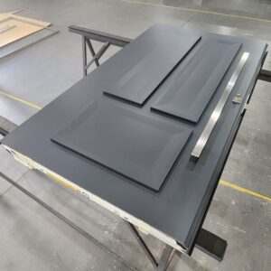 Porta em ACM 3D Pro 7016 Anthracite Grey - Imagem 3