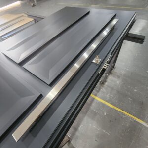 Porta em ACM 3D Pro 7016 Anthracite Grey - Imagem 4