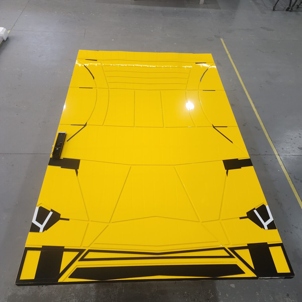 Porta em ACM exclusivo modelo Lamborghini - Imagem 4
