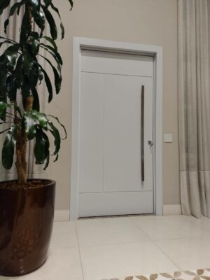 Porta em ACM branco fosco - Imagem 6