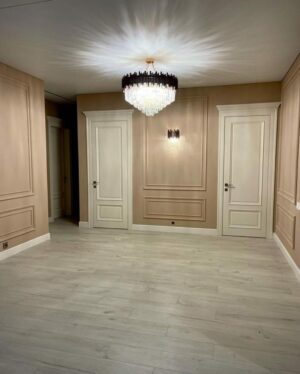 Porta kit pronto especial com apliques de molduras e almofadas - Imagem 2