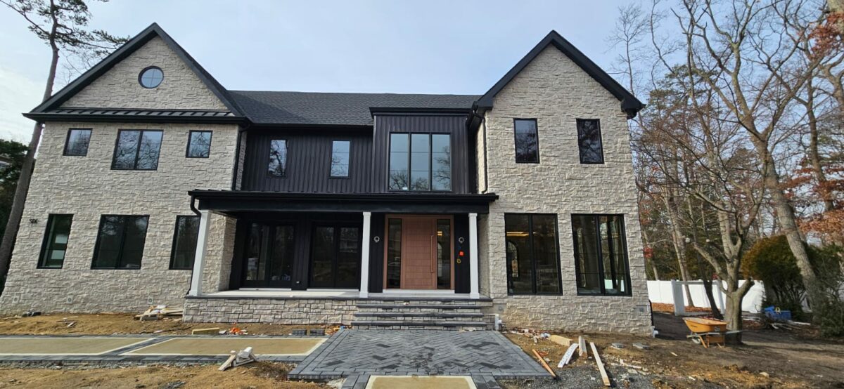 11 Porta pivotante em ACM Wood Carvalho Mel com portal duplo lateral - Imagem 7