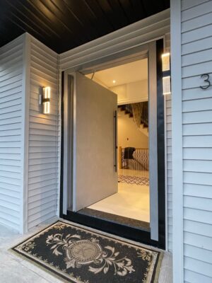 Porta pivotante em ACM Concreto Shangai PRO 2391 - Imagem 2