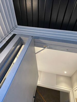 Porta pivotante em ACM Concreto Shangai PRO 2391 - Imagem 4