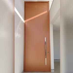 Porta pivotante em ACM Bronze - Imagem 2