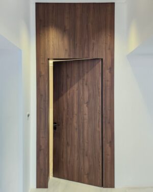 Porta kit pronto especial em lâmina natural com bandeira fixa superior - Imagem 2