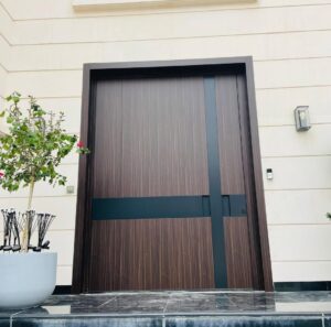 Porta pivotante em ACM com puxador cava especial - Imagem 5